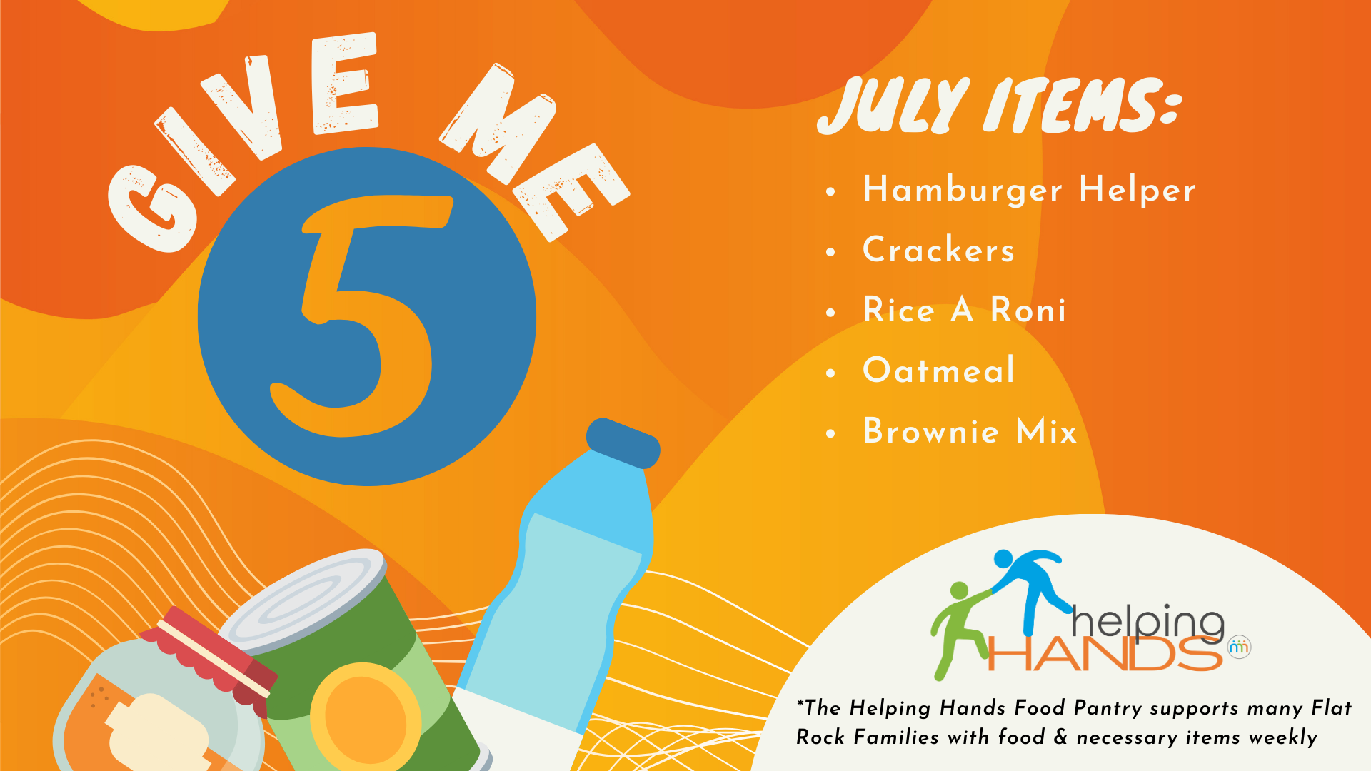July Give Me 5 Community Lutheran Church
