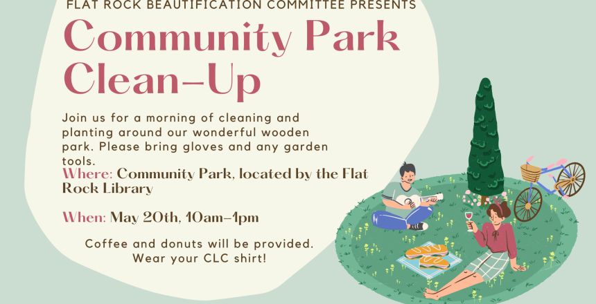 Community Park Clean Up