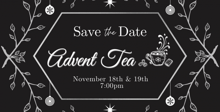 Copy of Advent Tea Save The Date
