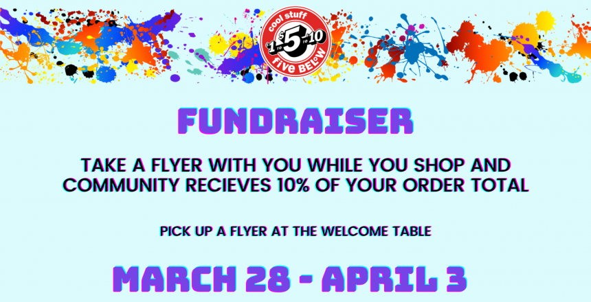 FIVE BELOW FUNDRAISER