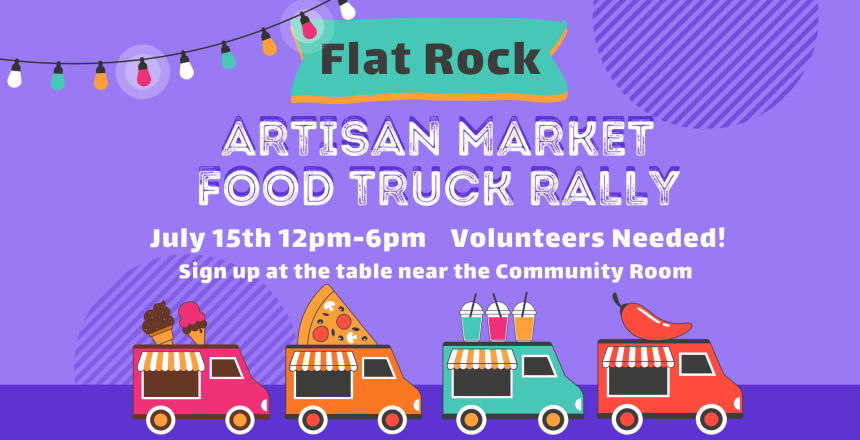 Flat Rock Artisan Market & Food Truck Rally