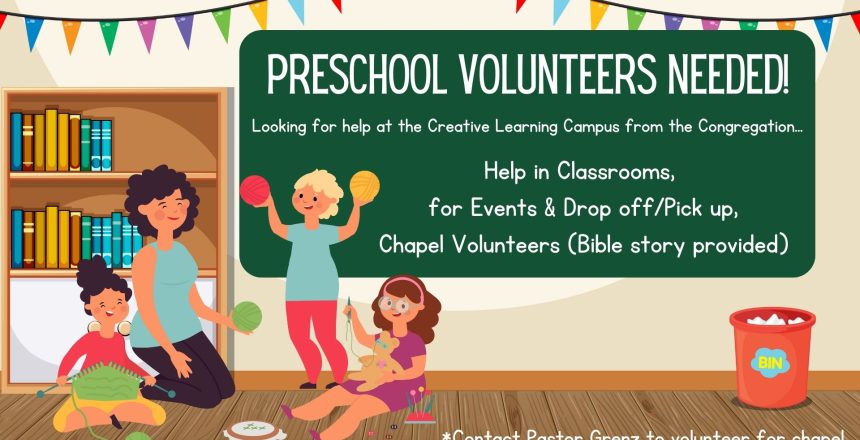 Preschool Volunteers