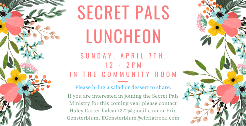 _Secret Pals Luncheon