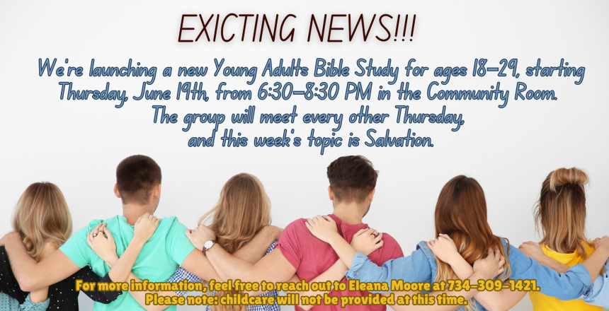 Young Adult Bible Study Slide
